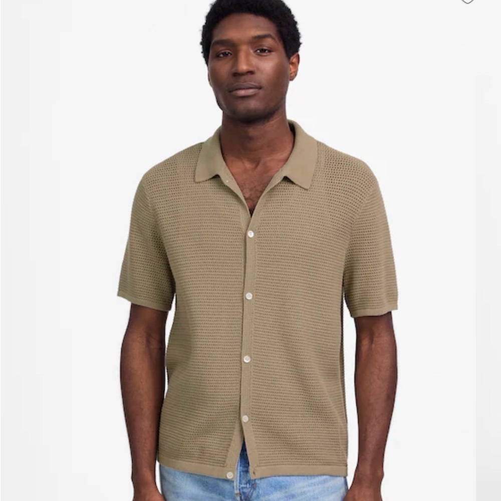 Madewell Men’s Button-Through Shirt Medium
